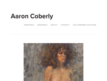 Tablet Screenshot of aaroncoberly.com